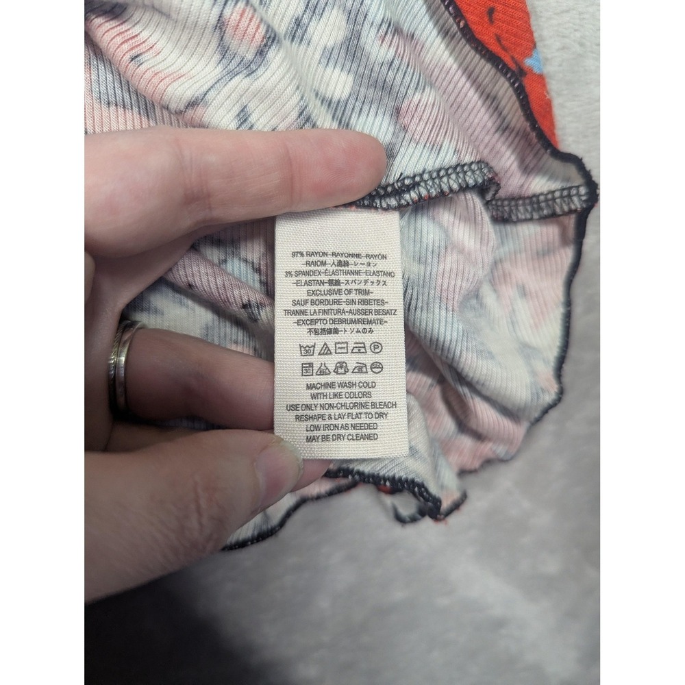 Free People Dress Womens XS Multicolor Mini Floral Key To Your Heart Boho - Picture 8 of 11